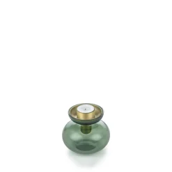 Zone Denmark Inu Vase/Lysestage 2 dele Moss Green/Brass