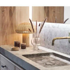 Outlet Villa Collection Iris Duftlys Brun/Creme