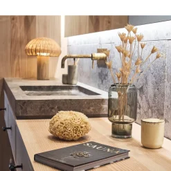 Discount Villa Collection Iris Duftlys Gul