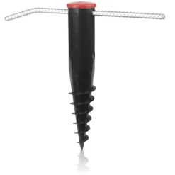 Discount Leifheit Jordspyd paraplytørrestativ Sort