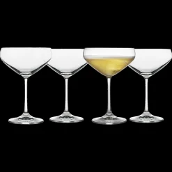 Lyngby Glas Juvel Champagneskål 4 stk. Clear