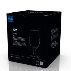 Lyngby Glas Juvel Ølglas 4 stk. Clear