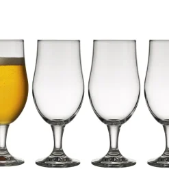 Lyngby Glas Juvel Ølglas 4 stk. Clear