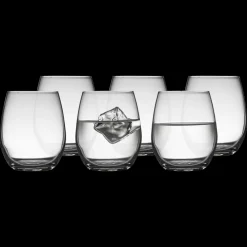 Clearance Lyngby Glas Juvel Vandglas 6 stk. Clear