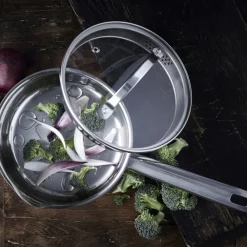 Online Funktion Kasserolle Blankt stål