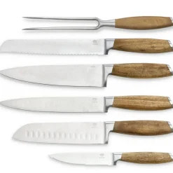 Outlet HOLM Knivsæt 6 dele Akacie