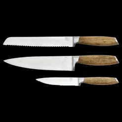 Sale HOLM Knivsæt 3 dele Akacie