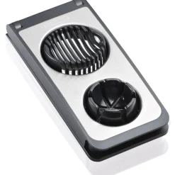 Discount Leifheit Kombi æggedeler stål Sort/Grå