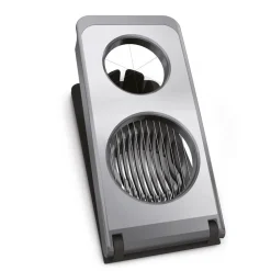 Discount Leifheit Kombi æggedeler stål Sort/Grå