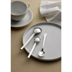 New Gense Kungasilver Dessertske/Barneske s&oslash;lv leonore