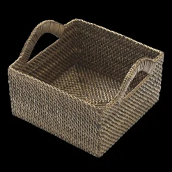 New Pillivuyt Kurv kvadrat Lys/Mørk brun