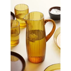 Hot BITZ Kusintha Caféglas 4 stk. Amber