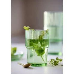 Sale BITZ Kusintha Caféglas 4 stk. Gr&oslash;n