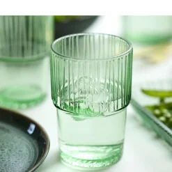 Sale BITZ Kusintha Caféglas 4 stk. Gr&oslash;n