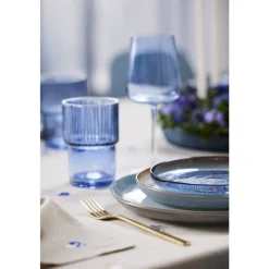 Discount BITZ Kusintha Caféglas 4 stk. Blå