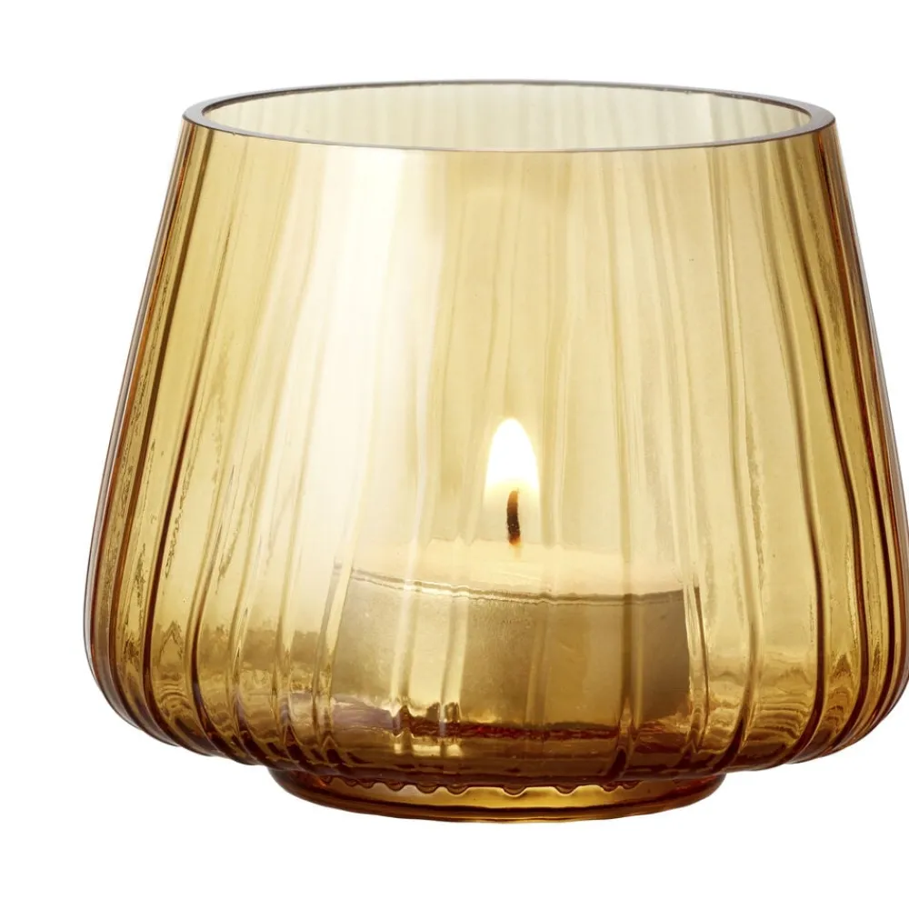 New BITZ Kusintha Fyrfadsstage 2 stk. Amber