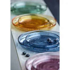 New BITZ Kusintha Glastallerken Pink