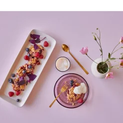 New BITZ Kusintha Glastallerken Pink