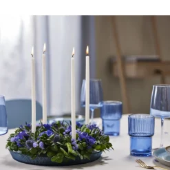 Clearance BITZ Kusintha Serveringsfad rundt Blå