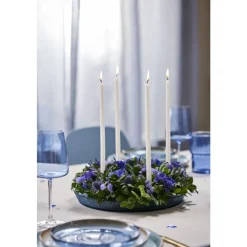 Clearance BITZ Kusintha Serveringsfad rundt Blå