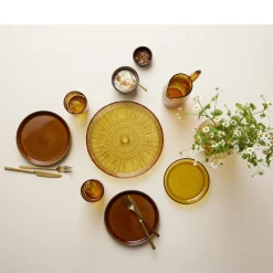 New BITZ Kusintha Serveringsfad rundt Amber