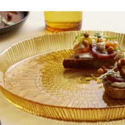 New BITZ Kusintha Serveringsfad rundt Amber