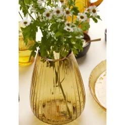 New BITZ Kusintha Vase Amber