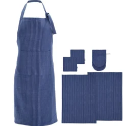 Best Södahl organic Line GAVE Tekstilsæt 6 dele Royal Blue