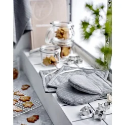 Outlet Södahl organic Line Grydelapper 2 stk. Stone Grey