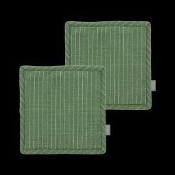 Online Södahl organic Line Grydelapper 2 stk. Green