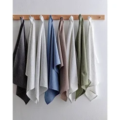 Södahl organic Line Viskestykke 2 stk. Ash/White