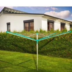 New Leifheit Linomatic 600 Deluxe Cover Paraplytørrestativ Alu