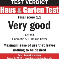 Clearance Leifheit Linomatic 500 Deluxe Cover Paraplytørrestativ Alu