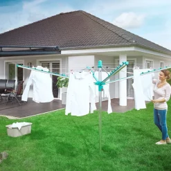 Online Leifheit Linomatic 500 Easy Paraplytørrestativ Alu