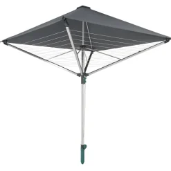 Clearance Leifheit LinoProtect 400 Paraplytørrestativ Anthracite