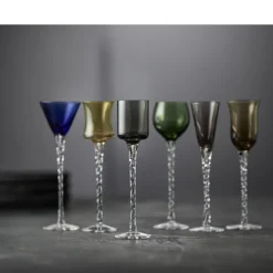 Best Lyngby Glas London Snapseglas 6 stk. Assorterede