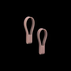 New Zone Denmark Loop magnet Håndklædestrop 2 stk. Peach Red