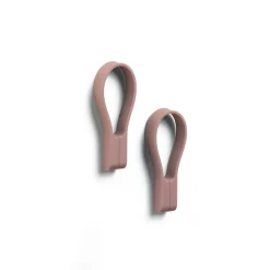 New Zone Denmark Loop magnet Håndklædestrop 2 stk. Peach Red