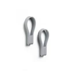Clearance Zone Denmark Loop magnet Håndklædestrop 2 stk. Gull Grey