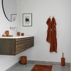 Zone Denmark Loop magnet Håndklædestrop 2 stk. Terracotta