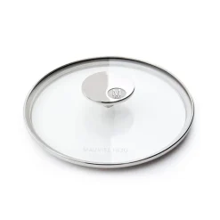 Best Mauviel M'360 Glaslåg Klar/Stål