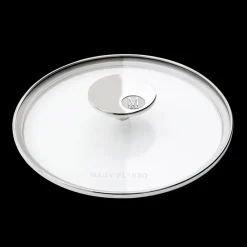 Best Mauviel M'360 Glaslåg Klar/Stål