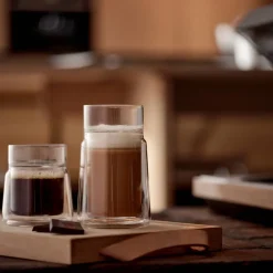 Outlet Jacob Jensen Medium Dobbeltvægget glas Clear