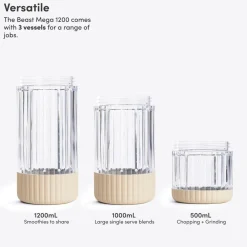 Outlet Beast Mega Plus Blender 1200 watt Sand