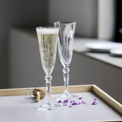 Sale Lyngby Glas Krystal Melodia Champagneglas 4 stk. Clear
