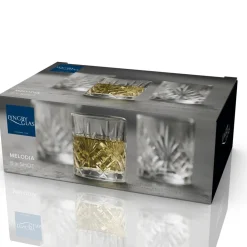 Hot Lyngby Glas Krystal Melodia Shotglas 6 stk. Klar