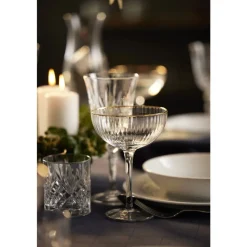 Clearance Lyngby Glas Krystal Melodia Vandglas 6 stk. Clear