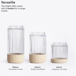 Clearance Beast Mighty Plus Blender 850 watt Sand