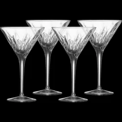 Best Luigi Bormioli Mixology Martiniglas 4 stk. Klar