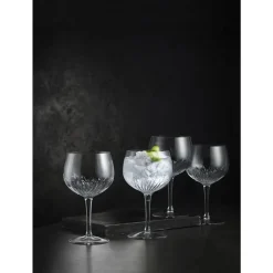 Outlet Luigi Bormioli Mixology Spansk gin & tonic-glas 4 stk. Klar